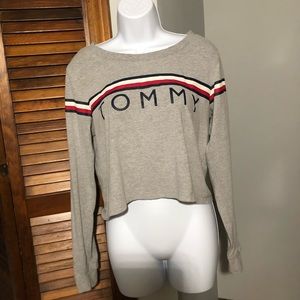 Tommy Hilfiger grey long sleeve